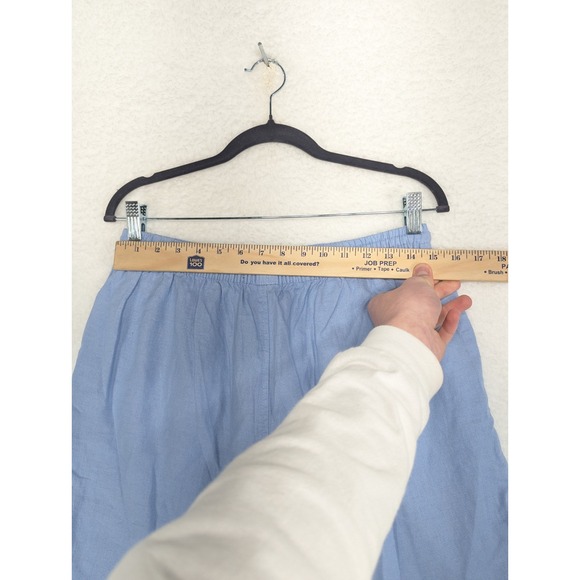 Gloria Vanderbilt Women's Bermuda Linen Blend‎ Lavender Shorts M - Picture 3 of 9